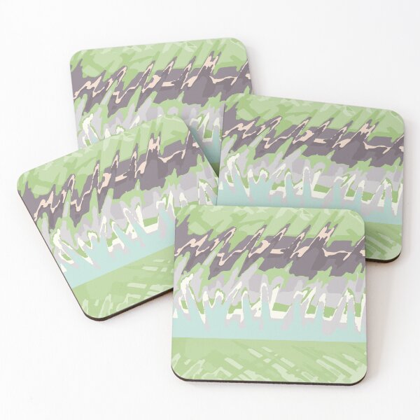 Item preview, Watercolor Green Stripes designed and sold by Ldydesign.
