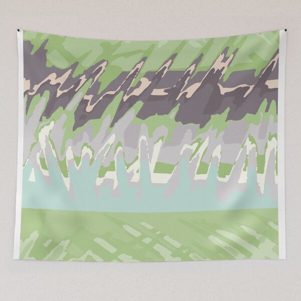 Item preview, Watercolor Green Stripes designed and sold by Ldydesign.