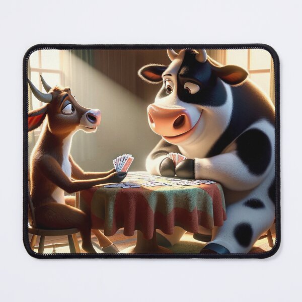 Item preview, Mirthful Moos: A Pastoral Poker Showdown designed and sold by Moo-larious Creations From Down Udder.