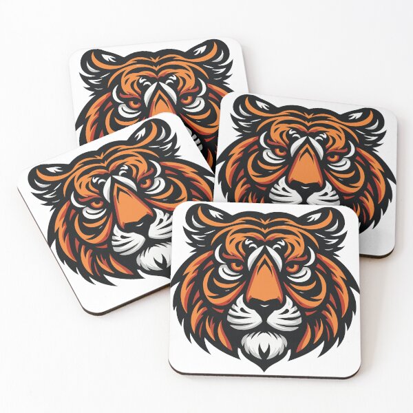 Item preview, Mascot Tiger Head designed and sold by Karma Design.