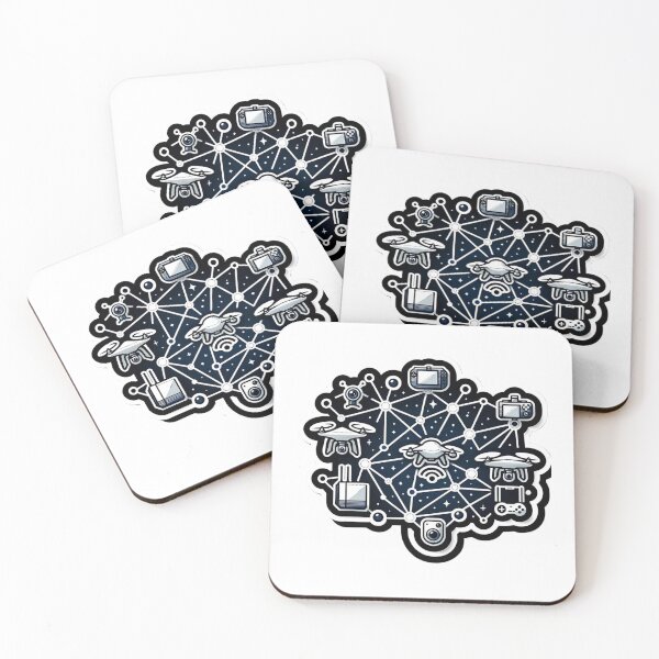 Item preview, The Networked Universe designed and sold by pixelpulsenyc.