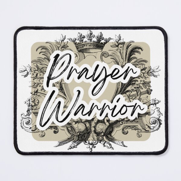 Item preview, Prayer Warrior Sticker designed and sold by MagsRB.