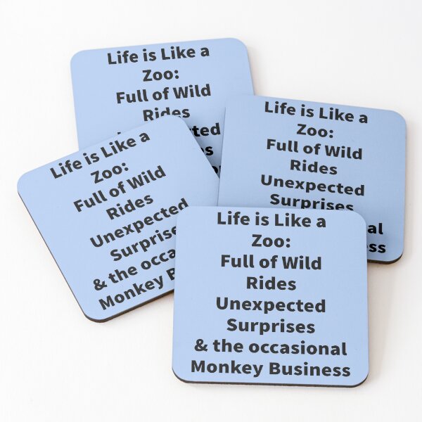 Item preview, Life is like a Zoo designed and sold by MiaRose85.