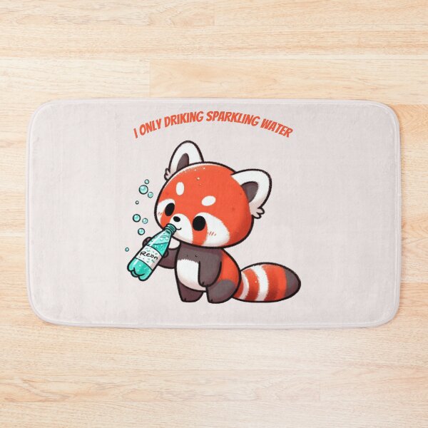 Item preview, Sparkling Water Red Panda designed and sold by LemuellTrends.