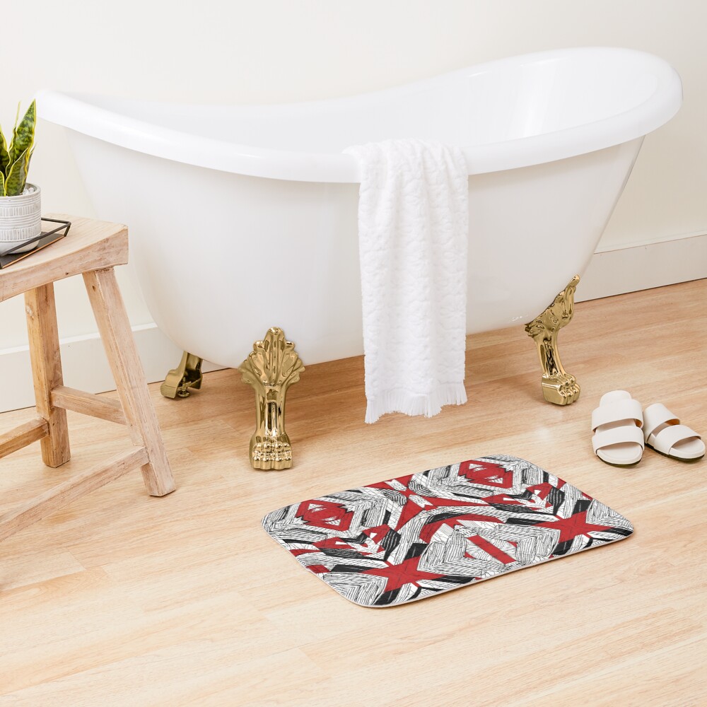 Item preview, Bath Mat designed and sold by letsgetinspired.