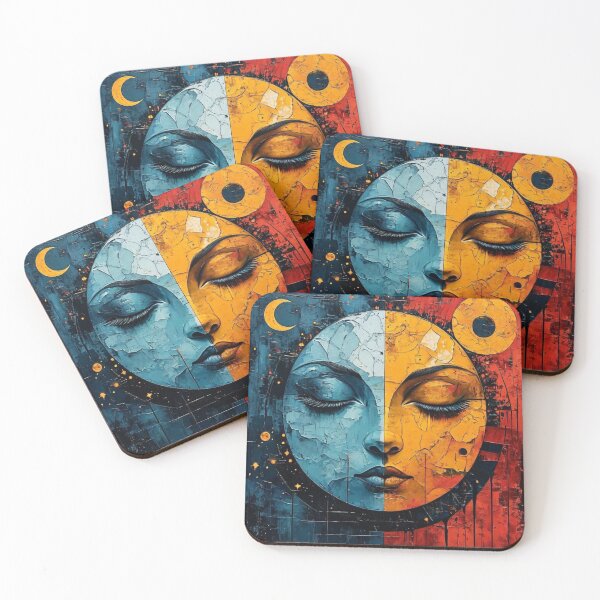 Item preview, Sun and moon, day and night, our two sides designed and sold by JangmiHorang.