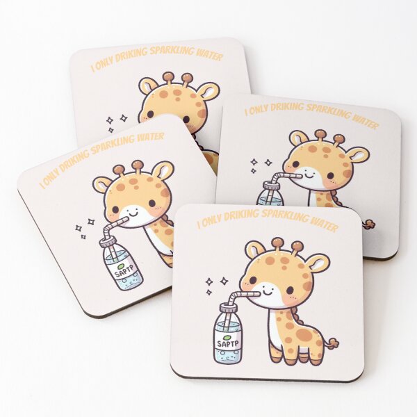 Item preview, Sparkling Water Giraffe designed and sold by LemuellTrends.