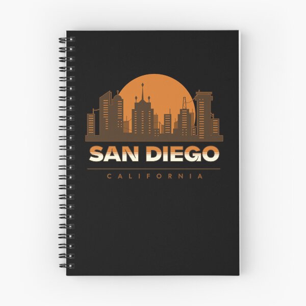 Item preview, San Diego California Cityscape SD Wave designed and sold by Odetee.