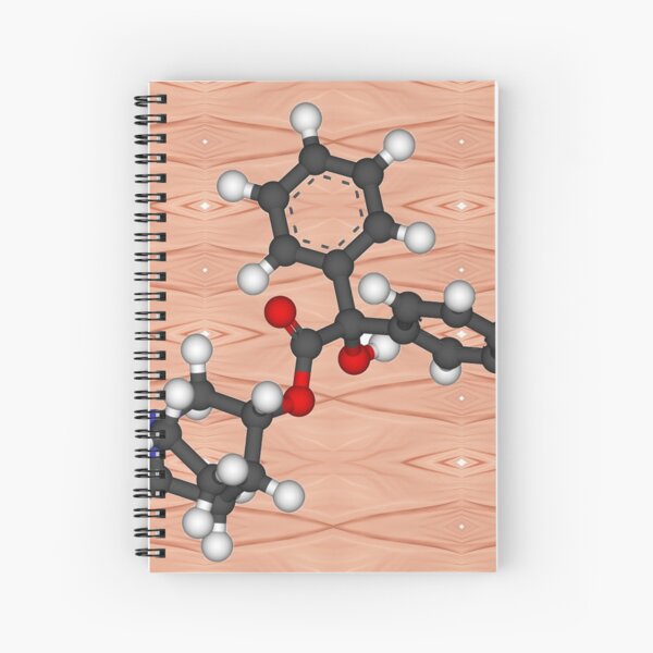 3-Quinuclidinyl benzilate (QNB), 1-azabicyclo[2.2.2]octan-3-yl hydroxy(diphenyl)acetate, EA-2277,  BZ, Substance 78, odorless military incapacitating agent Spiral Notebook