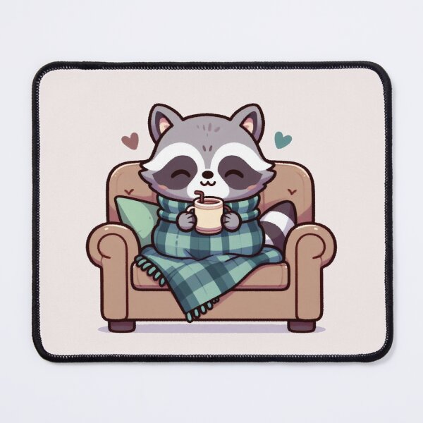 Item preview, Hot Chocolate Raccoon designed and sold by LemuellTrends.
