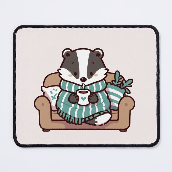Item preview, Hot Chocolate Badger designed and sold by LemuellTrends.