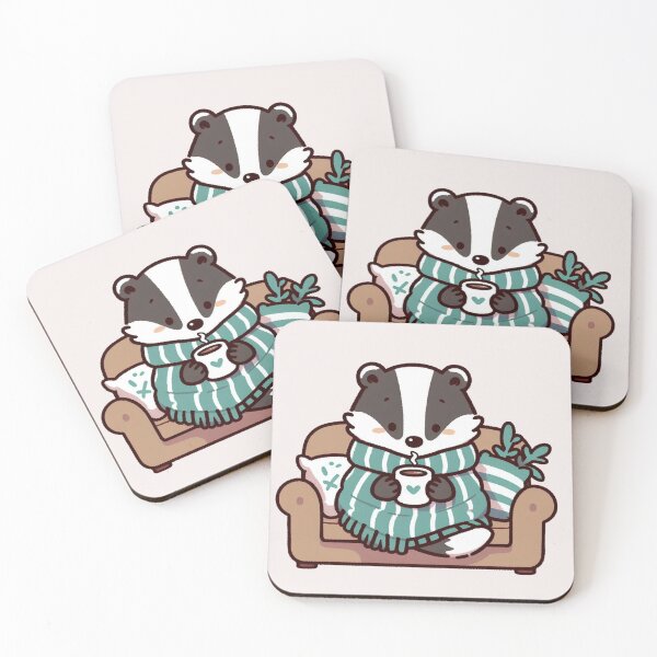 Item preview, Hot Chocolate Badger designed and sold by LemuellTrends.