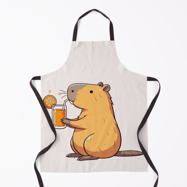 Item preview, Juice Orange Capybara designed and sold by LemuellTrends.