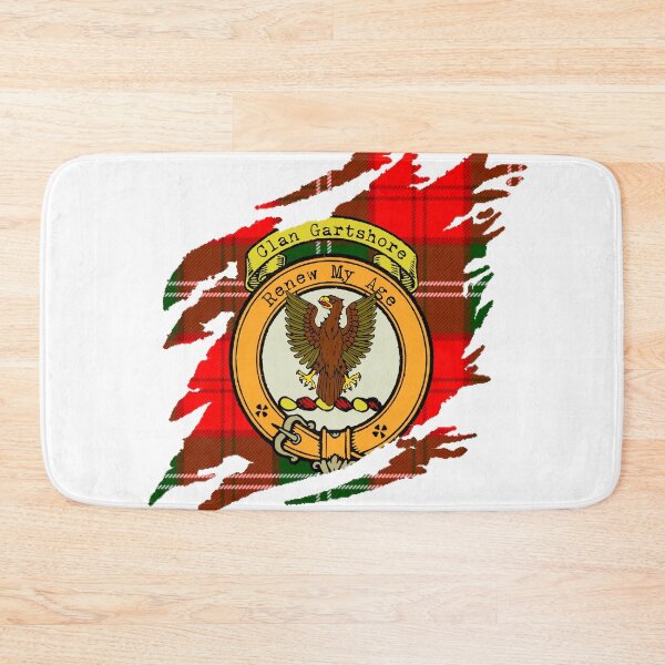 Item preview, Gartshore Crest Scottish Surname Tartan designed and sold by BagTown Clans.