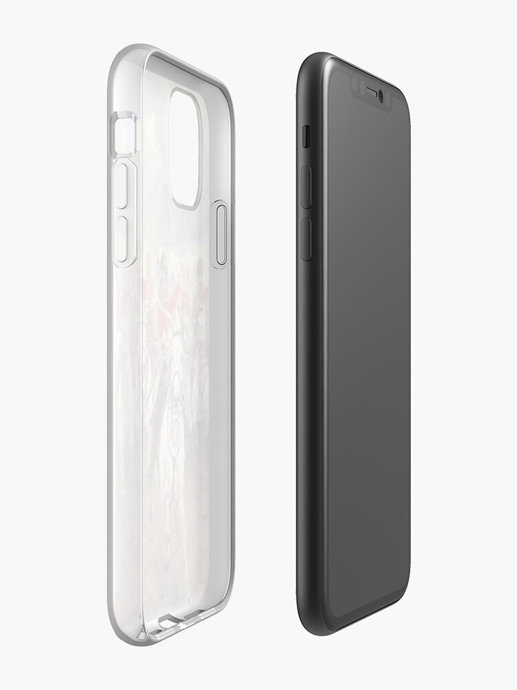 Alternate view of Scotland Forever! 1881, Battle of Waterloo, Lady Butler, Charge of the Royal Scots Greys. iPhone Case & Cover