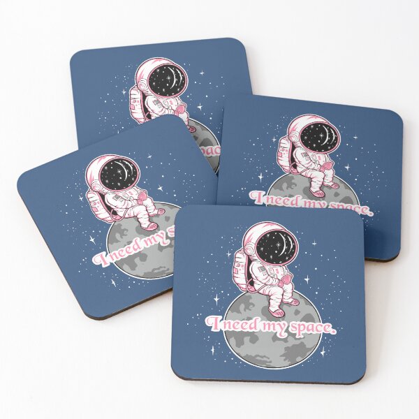 Item preview, introvert girl, cute astronaut designed and sold by Tim Addison.