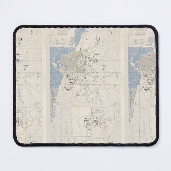 Item preview, WW2 - USA Intel Map - Tainan - Taiwan - Republic of Formosa - Vintage Map Print designed and sold by TheHappyK.