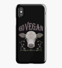 GO VEGAN iPhone Case