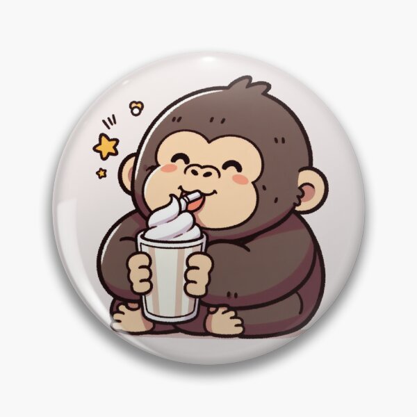 Item preview, Milk Shake Gorilla designed and sold by LemuellTrends.