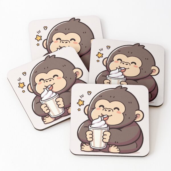 Item preview, Milk Shake Gorilla designed and sold by LemuellTrends.