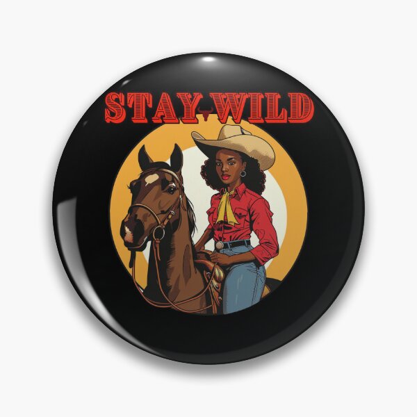 Item preview, Stay Wild Cowgirl (Yellow Scarf) designed and sold by Seedcap7.