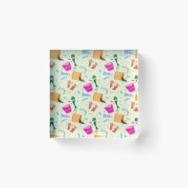Item preview, Broken flowerpots pattern designed and sold by Agapeart111.