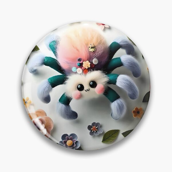 Item preview, Felted Jumping Spidef designed and sold by Spiderfalls.