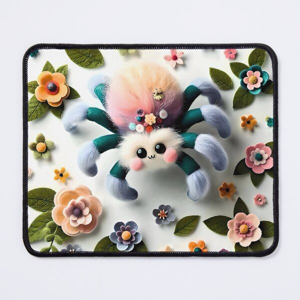 Item preview, Felted Jumping Spidef designed and sold by Spiderfalls.