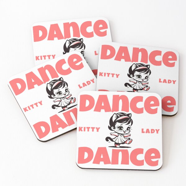 Item preview, Dance, Little Kitty, Dance - Joyful Rhythms designed and sold by VITROLA CARTOON Studio.