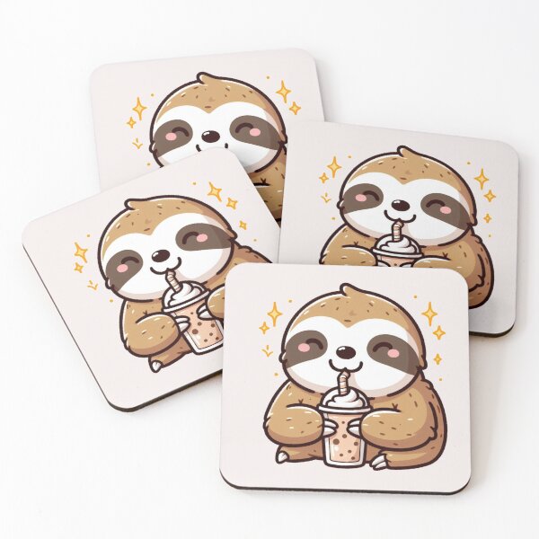 Item preview, Milk Shake Sloth designed and sold by LemuellTrends.