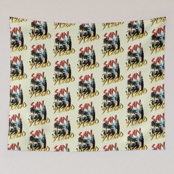 Item preview, San Diego Streetwear SD Wave designed and sold by Odetee.