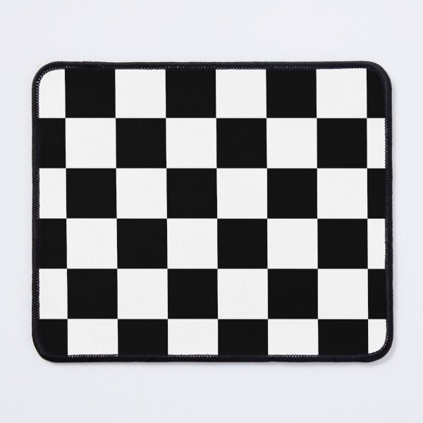 Item preview, Checkered flag (black and white checkerboard pattern) designed and sold by ElyseAlexander.