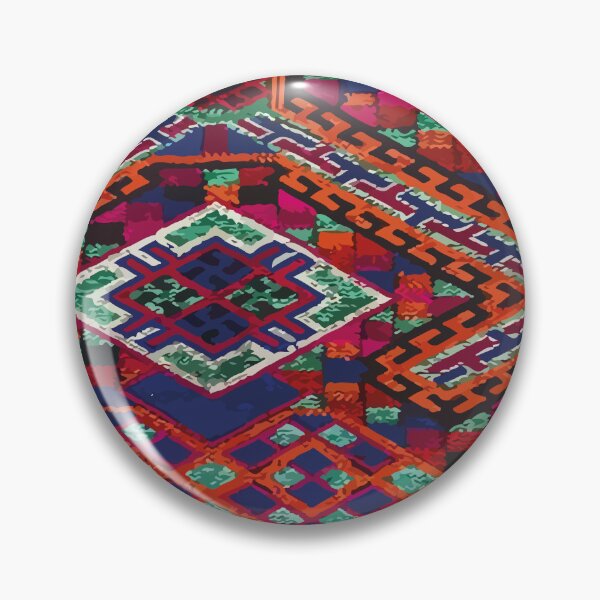 Item preview, Maximalist ethnic embroidery maroon burgundy maximalist decor designed and sold by T-Mex.
