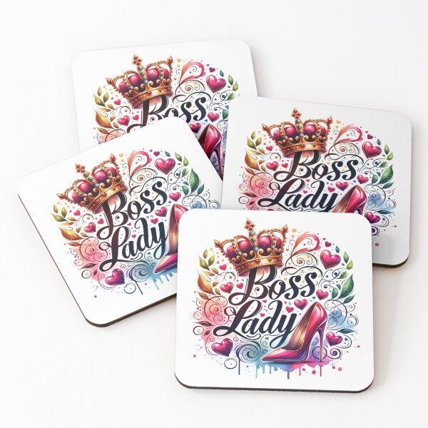 Item preview, Boss Lady with Crown and High Heel designed and sold by PassionforLove.