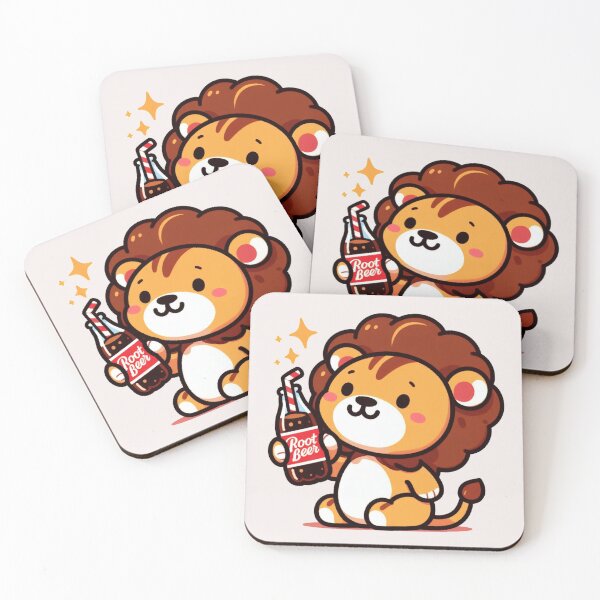 Item preview, Root Beer Lion designed and sold by LemuellTrends.