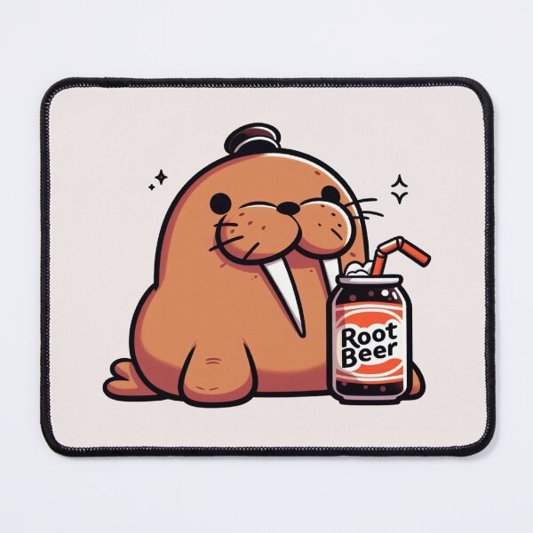 Item preview, Root Beer Walruses designed and sold by LemuellTrends.