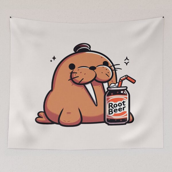 Item preview, Root Beer Walruses designed and sold by LemuellTrends.