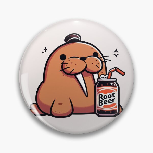 Item preview, Root Beer Walruses designed and sold by LemuellTrends.