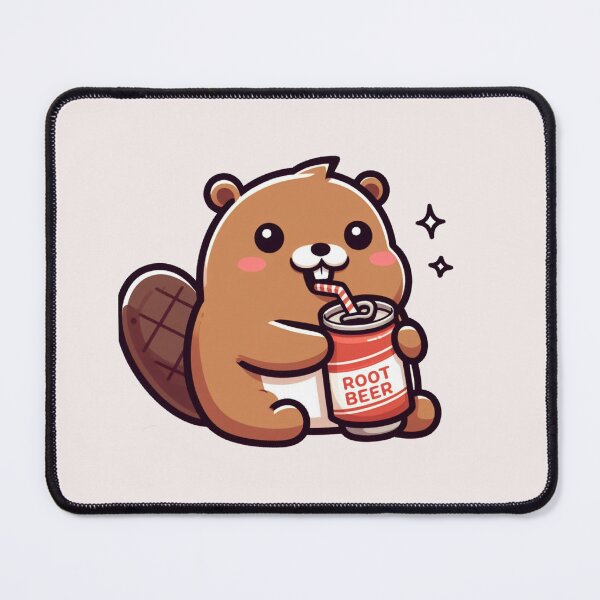 Item preview, Root Beer Beaver designed and sold by LemuellTrends.