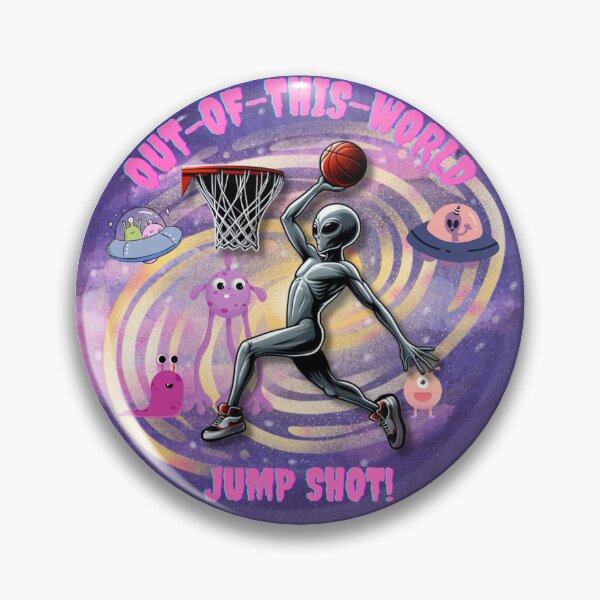 Item preview, Out-of-this-world jump shot! designed and sold by DShirtRepublic.