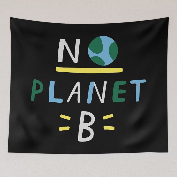 Item preview, "No Planet B. Embracing Gaia: A Green Celebration of Earth Day April 22, 2024 for Mother Earth's Sustainability and Protection" designed and sold by artworkathome.