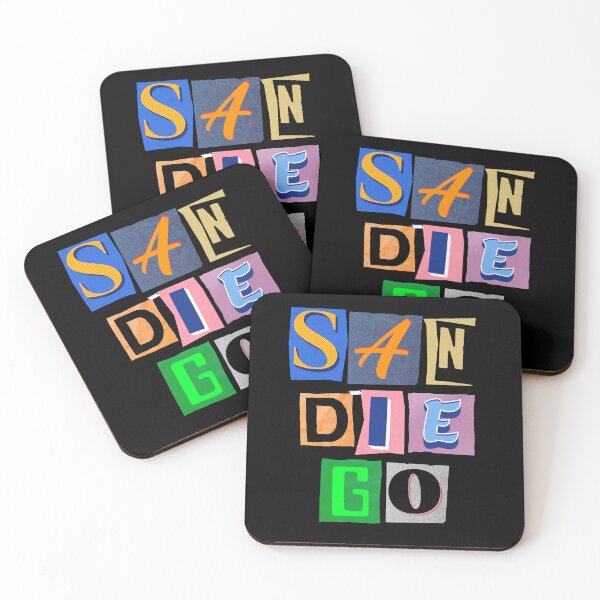 Item preview, San Diego Scribble Sd Waves designed and sold by Odetee.
