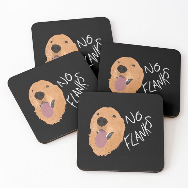 Item preview, no flanks - waylon the golden (white) designed and sold by girlwithlatte.