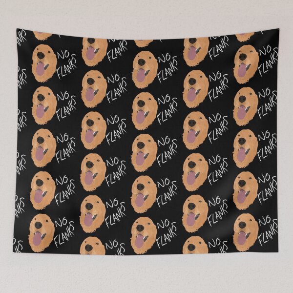 Item preview, no flanks - waylon the golden (white) designed and sold by girlwithlatte.
