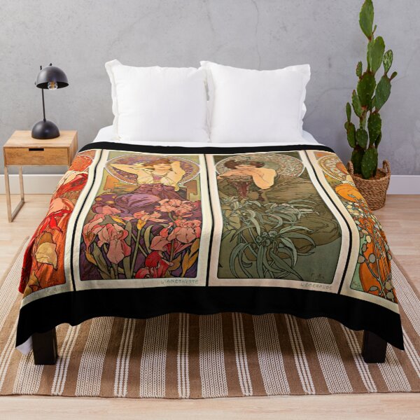 Item preview, Alphonse Mucha Precious Stones Art Nouveau designed and sold by JoolyA.