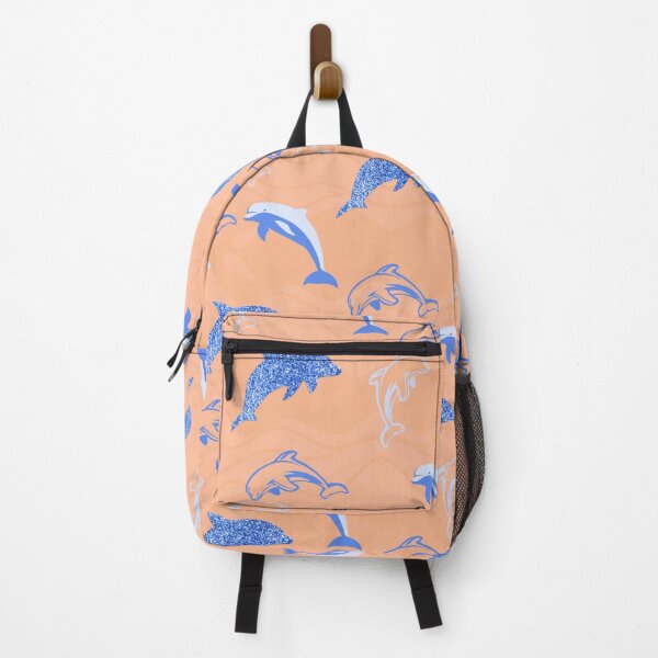 Item preview, Blue dolphins of waves designed and sold by andrasdesignssss.