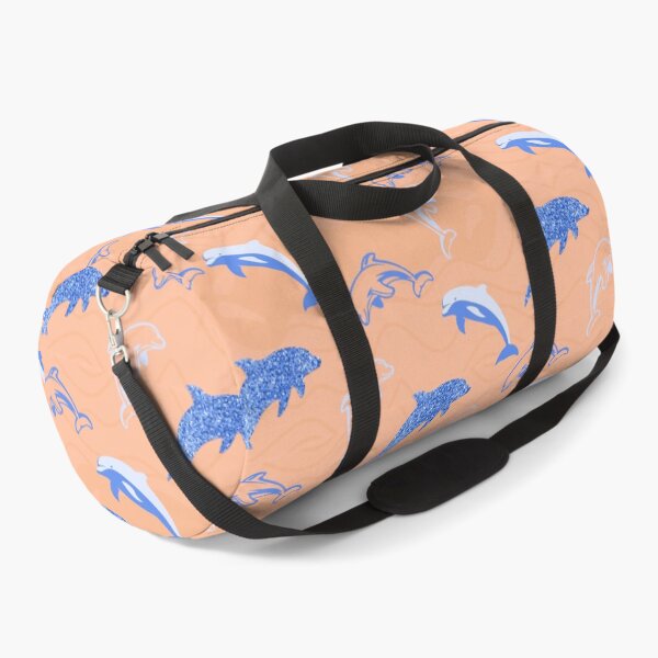Item preview, Blue dolphins of waves designed and sold by andrasdesignssss.