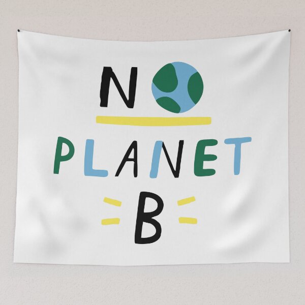 Item preview, "No Planet B. Embracing Gaia: A Green Celebration of Earth Day April 22, 2024 for Mother Earth's Sustainability and Protection" designed and sold by artworkathome.