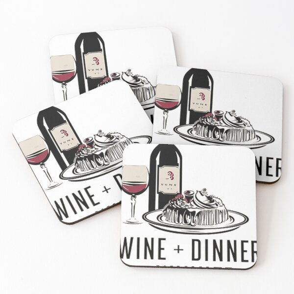 Item preview, "Wine + Dinner = Winner" designed and sold by likbatonboot.