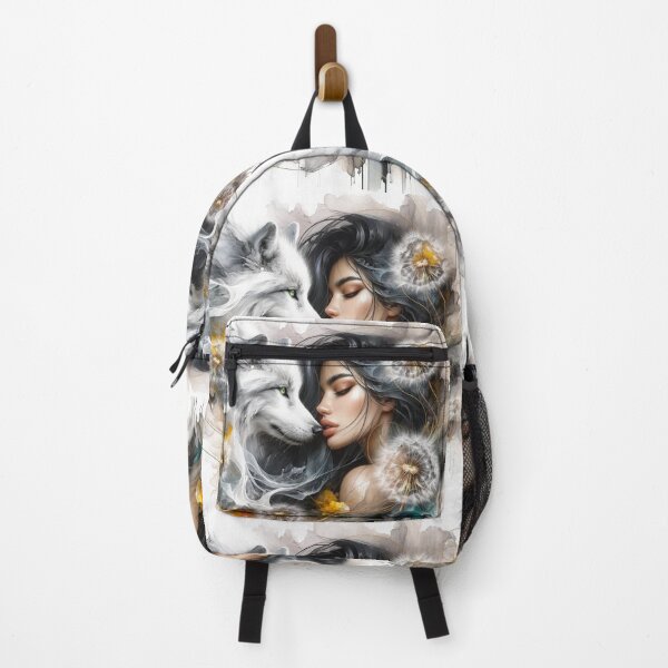 Item preview, Mystical Bond: Wolf and Woman designed and sold by CultDigHoriz.